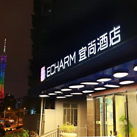 Echarm Hotel Guangzhou Kecun Metro Station Exterior foto